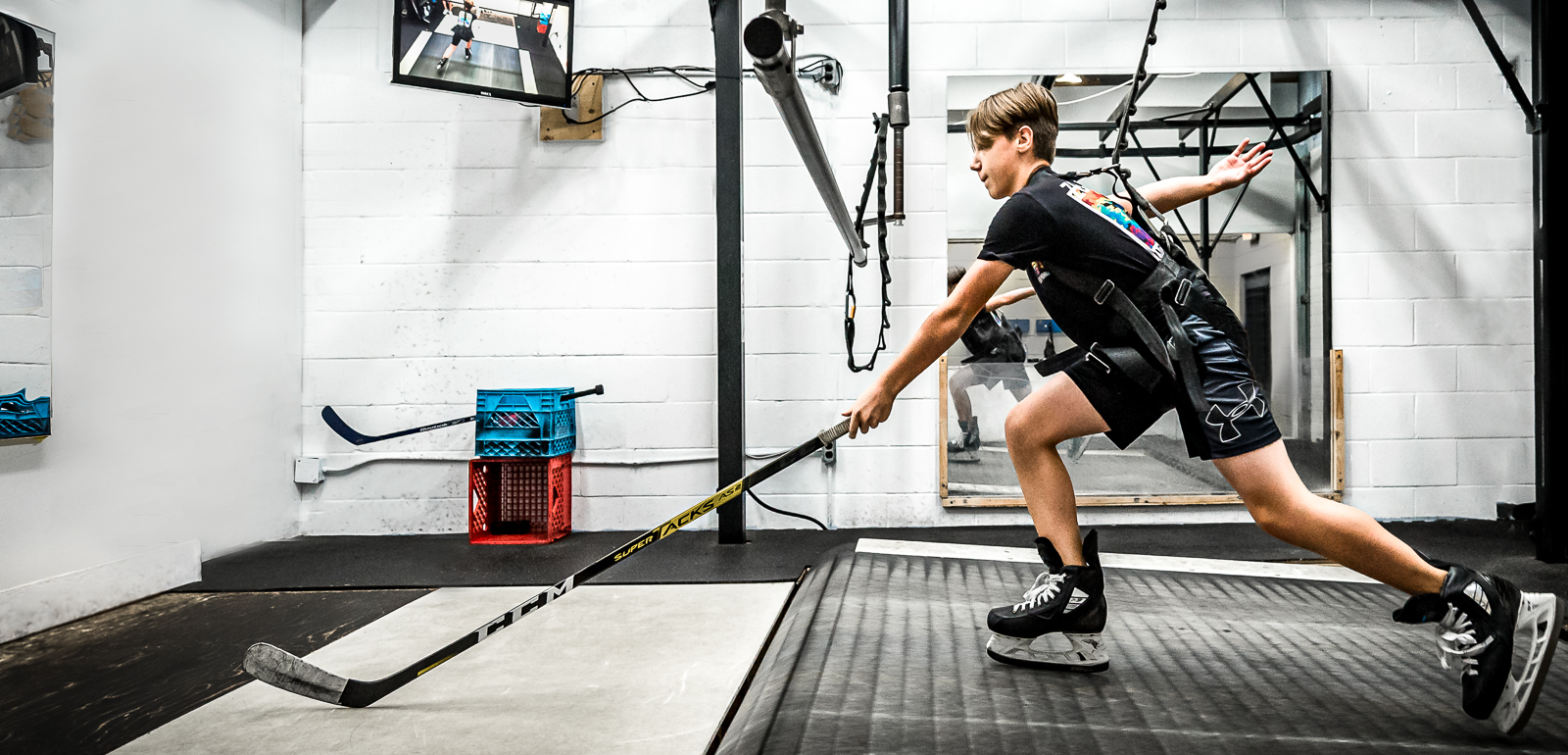 Hockey Treadmill Training for Explosive Speed and Power